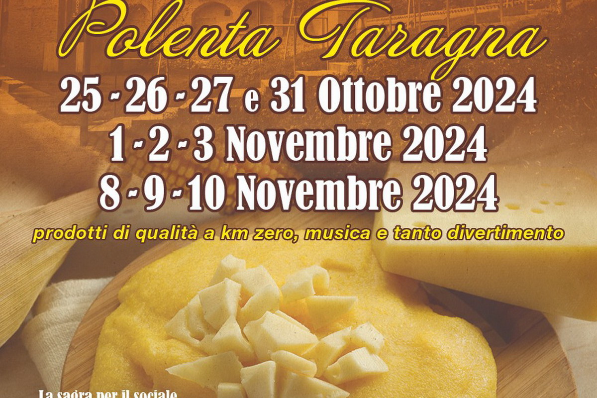 È Autunno, è taragna! Al Palaspirá di Spirano – 25 ottobre – 10 novembre