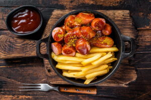 Currywurst e bratwurst: lo street food tedesco